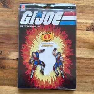 GI Joe SDCC exclusive pin set Crimson Guard Commanders
